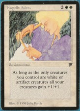 Angelic Voices Legends HEAVILY PLD White Rare MAGIC CARD (ID# 220650) ABUGames