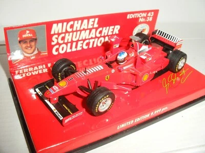 1/43 Minichamps 510 984333 - 1997 Ferrari F300 Tower Wing Schumacher - Nr. Mint - Image 1 of 4