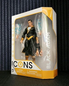 DC Comics Icons Black Adam Figure - DC Collectibles - Picture 1 of 9