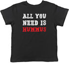 Funny Hummus Kids T-Shirt Mashed Chickpeas and Tahini Childrens Boys Girls Gift