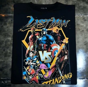 Marvel vs Capcom Fate Of Two Worlds Black Large Shirt NEW - Picture 1 of 6