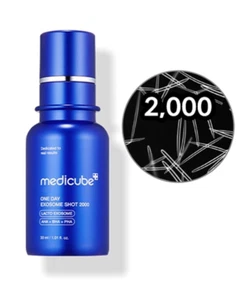 MEDICUBE One Day Exosome Shot 2000 - 30 ml - VIRAL Sensation KOREAN BEAUTY New - Picture 1 of 5