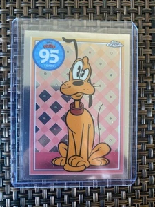2025 Topps Chrome Disney Pluto 95th Anniversary Short Print Insert Card #PL-6 - Picture 1 of 5