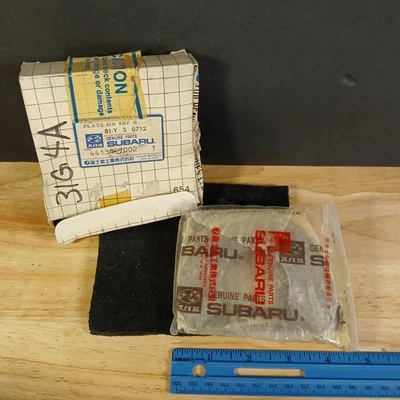 Subaru GL DL GL10 1985-1993 Impreza placa eje principal trasero nos 441347002 OEM Foto 1 de 2