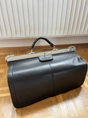 Greenland Hebammentasche - Arztkoffer – Veganes Leder – Schwarz - Bild 1 von 4