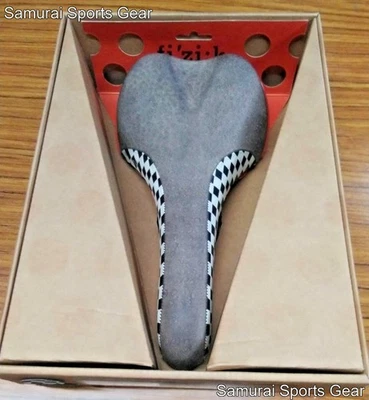 Sillín Fizik NISENE SCHWINN 1999 - Raro Nuevo En Caja Rieles de Titanio Cubierta de Cuero Foto 1 de 4