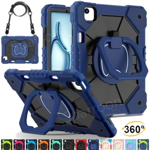 For iPad 11/10/9/8/7/6th Air 4 5 6 Pro 11 Shockproof Heavy Duty Stand Strap Case - Picture 1 of 135