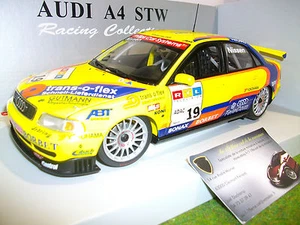 AUDI A4 STW ABT SPORTLINE jaune au 1/18 de UT Models 39747 voiture miniature DTM - Picture 1 of 4