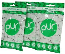 PUR Spearmint Gum Bag 100g (pack of 12)