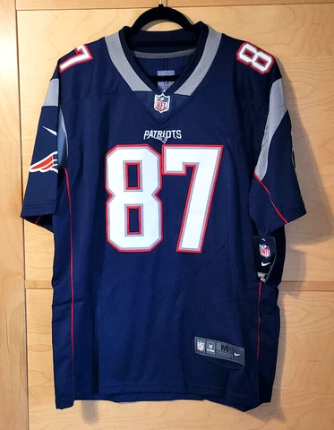 ROB GRONKOWSKI Patriots - NFL NIKE White Football Jersey =SIZE M NEW NWT= Cover