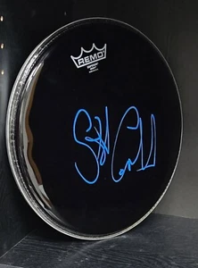 Stewart Copeland The Police Autograph Signed Drumhead JSA COA REMO Drum Head - Picture 1 of 2