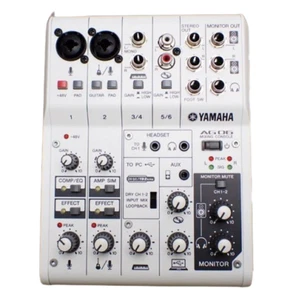 Yamaha AG06 6-Channel Digital Mixer 2-channel USB Audio Interface Very Good - Picture 1 of 3