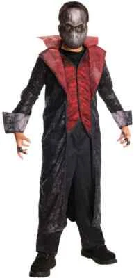 Cruel Conde Vampiro Gótico Asesino de Miedo Disfraz Elegante Halloween Niño Disfraz Foto 1 de 2