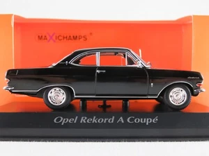 Maxichamps 940 041021 Opel Rekord A Coupé (1962) in schwarz 1:43 NEU/OVP - Bild 1 von 11