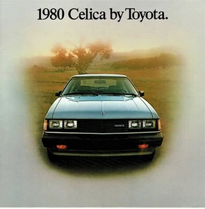 1980 Toyota Celica GT Liftback & Sportcoupe ST Sportcoupe DLX Verkaufsprospekt - Bild 1 von 1