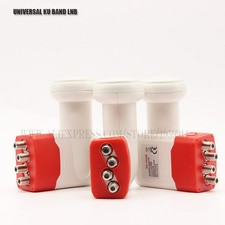 Extreme High Gain Universal Quad LNB For Satellite TV Receiver Power Ku Band