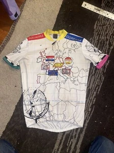 VTG Italian Squadra Racing Team Men’s Cycling Jersey - Giordana - 40” Chest - Picture 1 of 14
