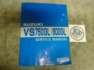 1990 SUZUKI VS750GL / 800GL SERVICE MANUAL OEM 99500-38025-01E - Picture 1 of 4