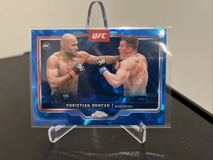 2025 Topps Chrome UFC Sapphire #51 Christian Duncan ROOKIE Blue Sapphire! - Picture 1 of 2