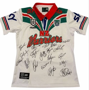NEW ZEALAND WARRIORS Team Signed 2024 Heritage Jersey with COA *WOW* - Picture 1 of 5