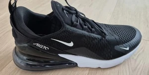 Size US 13 MENS - Nike Air Max 270 Black White - Only worn 3 times. - Picture 1 of 4