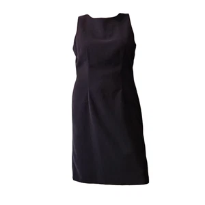 T & Company Sleeveless Fitted Dress Black, Knee length, sz 16 - Picture 1 of 10