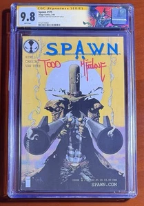 Spawn 175 prima stampa CGC 9.8 SS Todd McFarlane firmato numero chiave Gunslinger Spawn! - Foto 1 di 2