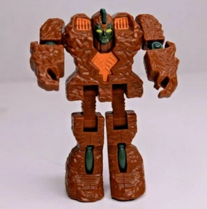 Rock Lords Go Bots Vintage Tonka Toy Magmar Brown 1986 Evil Rock Lord - Bild 1 von 6
