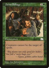 Mtg-dense foliage ex french weatherlight dense foliage