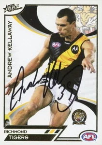 Signed 2006 Richmond Tigers AFL Select Supreme Card - Andrew Kelleway - Bild 1 von 3