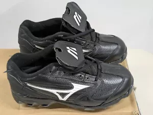 Mizuno 9-Spike Classic G4 Low Baseball Metall Stollen Spikes Herren Größe 6,5 schwarz - Bild 1 von 6