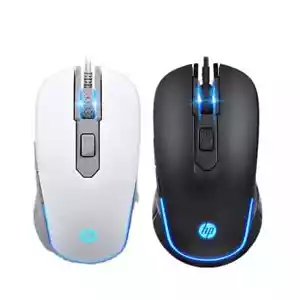 HP M200 mouse da gioco cablato 2400 MAX DPI RGB (BIANCO/NERO) - Foto 1 di 5