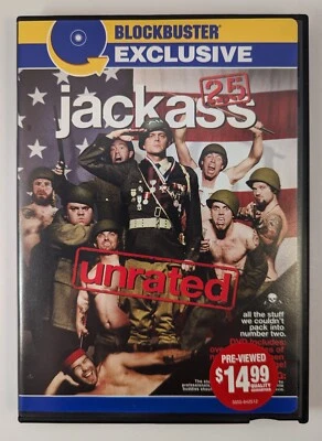 Jackass 2.5 unrated DVD MTV 2007 Paramount Widescreen Foto 1 de 3