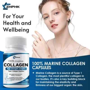 Marine C 1200 mg Colageno Marino Cholesterol Pure Marine Collagen Hidrolizado - Picture 1 of 7