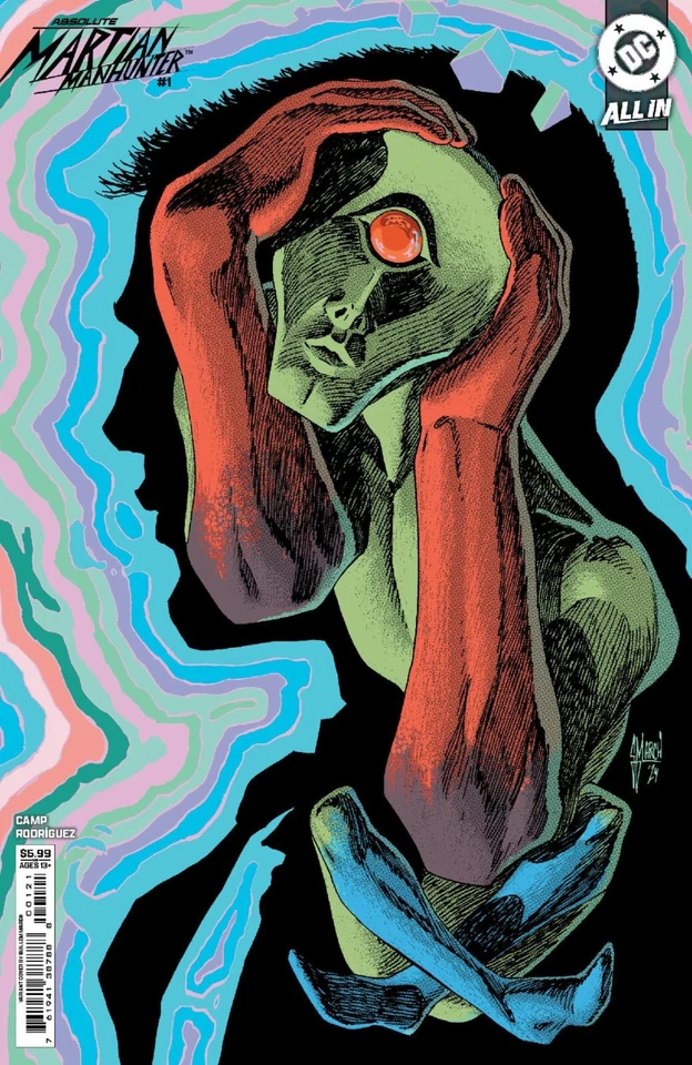 ABSOLUTE MARTIAN MANHUNTER #1 (OF 6) GUILLEM MARCH VARIANT (26/03/2025)