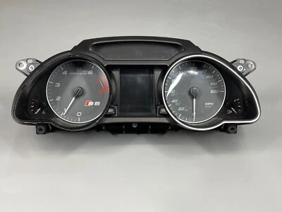2008-2012 AUDI S5 SPEEDOMETER INSTRUMENT CLUSTER GAUGES 122K MILES 8T0920983D - Image 1 of 4