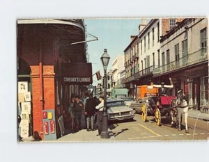 Postcard Toulhouse And Royal Streets Louisiana USA - Picture 1 of 2