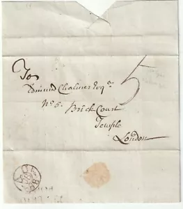 1788 RR 138 BRIDPORT 1° TIPO AVVOLGITORE CHILOMETRAGGIO A EDMUND CHALMER (UFFICIO TAGLIE) - Foto 1 di 3
