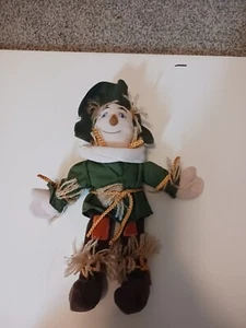 Vtg Wizard Of Oz Scarecrow Without A Brain Plush Doll Warner Bros 10” - Picture 1 of 7