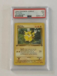 Pokemon 1999 Jungle 1st Edition - Pikachu 60/64 - PSA 5 Excellent! - Bild 1 von 2