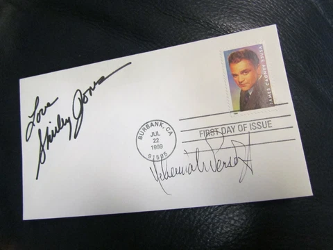 Shirley Jones Nehemiah Persoff Signed Autographed 1st First Day Cover Envelope Cover