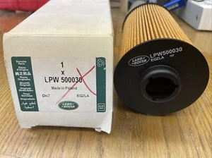Genuine Land Rover OEM NEW PT# LPW 500030 Oil Filters, Filter only - Picture 1 of 1