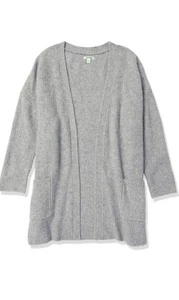 Goodthreads Women's Boulce Shaker Stitch Cardigan sweater L - Picture 1 of 7