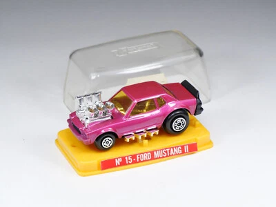 GUISVAL 1/64 - 15 - Ford Mustang II Dragster - Rose métal - En boite - Photo 1/4