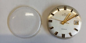 MOVIMENTO E VETRO PER OROLOGIO DA POLSO PRYNGEPS 25 RUBIS AUTOMATICO - Foto 1 di 6