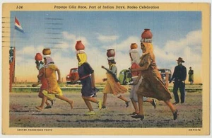Papago Olla Race, Indian Days Rodeo Celebration 1951 - Picture 1 of 2