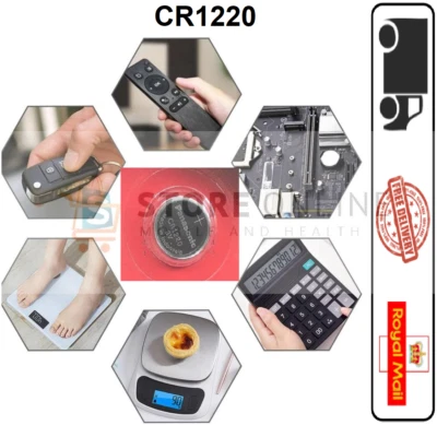 CR1220 3V Lithium Panasonic Coin Battery - Image 1 of 2