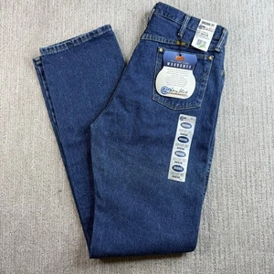 Wrangler Cowboy Cut Jeans Original Fit Herren Größe 34x36 Dark Wash Blau Denim " - Bild 1 von 5
