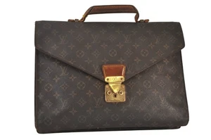 Auth Louis Vuitton Monogram Serviette Conseiller Briefcase M53331 LV Junk 1192N - Picture 1 of 10