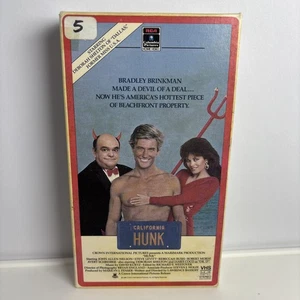 California Hunk VHS (1987) Crown International Pictures – Rare Cult Comedy - Bild 1 von 9